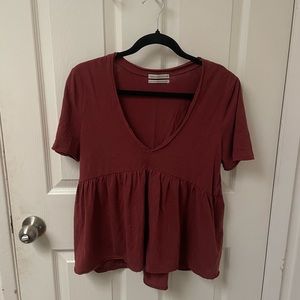 UO babydoll tee